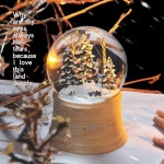 타밈스토어 크리스마스 오르골 트리 하우스 투명 미국집 겸용 뮤직박스 빛나는 탁상 워터볼 기차 1 포레스트 시루 자동 눈발등/태엽 버전... 