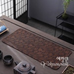 [다도 러너] 예향원 천연 누에고치 고급 향운사 다석 양면 티테이블 매트 E-10341 : 예향원