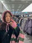 [DIY] 슈슈보넷 코바늘 패키지 뜨개질 프릴 겨울모자 보닛 바라클라바 핸드워머 세트 : 야닝야닝