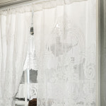 마메종 볼기아 창 포인트 린넨 커튼 CUMV39-WH : Ma Maison 마메종