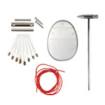 풀세트 DIY 8키 칼림바 만들기 크리스탈 아크릴바디 마호가니 원목바디 : 아름다운소리