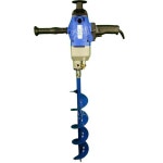 구굴기 모종심기 굴착기 파종기 땅파는드릴 이식기 화분 미니굴삭기 고급형 땅파는기계 보행형 단일 직경 40mm드릴 : 타밈스토어