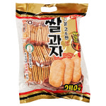 빠르미쇼핑 미룡 구운고소한 쌀과자 240g 봉지과자 탕비실 사무실 간식 : 빠르미쇼핑