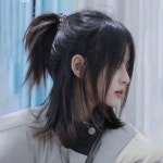 자연스러운 남자 장발 리프컷 가발 다나카 스타일 샤기컷 : 멸칭기