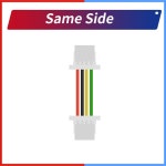 2 4 96 96MM JST 커넥터 포함 와이어 10P 5 10 VHR VH3 100CM 6 3 18AWG 8 9 : 지브릿지G