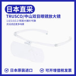 크로바 Clover 크래프트 57-336 단일옵션 확대경 안경타입 그레이 타입 클로버 블랙 프레임 +2.0배 렌즈 현품 : 루미shop