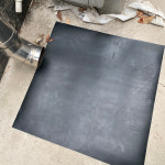 고무판 주유소 맨홀덮개 하수구 냄새차단 두께3.2mm 60x50cm : 도매판다