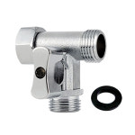 T밸브 티밸브 황동 수도 연결 비데 앵글 수도꼭지 : 철물지존