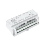 DMX 신호 분배기, DMX512 증폭기 리피터 작업, 마스터, LED 램프 이동 헤드 라이트용, 최대 0.5A, 6 웨이, , DMA2X3 12-48VDC : 무역의길... 