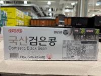 코스트코 삼육두유 검은콩 두유 190ml x 12팩 국산콩 칼슘 건강한 아침 : 우나몰