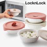 락앤락 바로한끼 도자기 밥용기 4P (355ml+355) 전자렌지용 냉동밥보관용기 : 유로키친