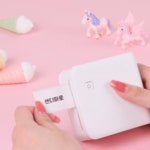 샌디마로  라벨프린터 휴대용 스티커 포토 메모지 : 부라더라벨총판