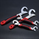 매직렌치 2p세트 소형중형 만능스패너 육각렌치 멀티공구 너트조이기 풀기 : 황가네 철물점