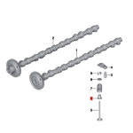 11349071732 3 5 4선 E39 11 34 9 071 732 엔진 밸브 스템 : 시티 라이프