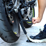 오토바이 리어스탠드 휴대용 세차 정비 리프트 : 배런