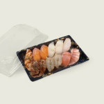 초밥용기 HP-07 흑금단 합세트 : 대흥포장주식회사