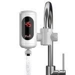 전기 순간온수기 화장실 세면대 사무실 욕실 수전 수도 미니 소형 수도꼭지 싱크대 온수기 세로 hv888 : 어서와 마켓