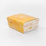 [DP] 영문 열접착 치킨 박스 1호 견고한 튼튼한 튀김 디저트 포장 상자 300개 : 해피팩