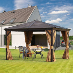 고급형 파고라 옥상 정자 원두막 바베큐장 베이직 파고라 3x3 : 케이가든샵