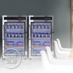 바람인텍구내식당 | 구내식당 식기살균건조기 LED 자외선 컵살균기 185L : 바람집