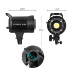 사진조명 비디오 5600K LED 라이트 Andoer 연속 조절 리모컨 스트리밍용 가능 : 빨강코알라