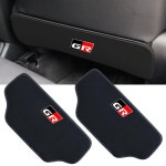 자동차 등받이 보호대 커버 시트 매트, 킥 방지 쿠션 패드, 도요타 GR 가주 레이싱 스포츠 RAV4 야리스 액세서리, 1 개 : 빅토리아마트
