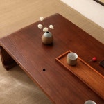 선비상 소반 전통가구 좌탁 화장대 다다미 이조공예 낮은 : AVANI