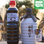 유기농 재래식 전통 국간장 국산콩 저염 장아찌 조선 집간장 : 절골농원