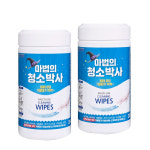 마법의 청소 물티슈 150매 3캔 찌든때 기름때 집안 에어컨 청소포 만능크리너 청소용 바닥 크리너 티슈 : 인터샵