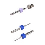 전동 마이크로 드릴 비트 텅스텐 카바이드 PCB 드릴 비트 10PCS 세트(A1359) : 용천삼리