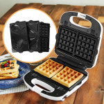 위즈웰 WSW-6137 3종패키지 와플 기계 샌드위치 메이커 붕어빵 와플기 팬 전원버튼 : 위즈웰