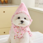 강아지요정모자 강아지겨울모자 베리베리 퍼 보닛 마벨피피 : 꼴레트멍멍 스토어