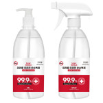 원쁠원(1+1) 미라클 오리진 손소독제 스프레이500ml+겔500ml 99.9%살균소독 에탄올70% 식약처의약외품 무료배송 당일발송 : 스마트피앤디.