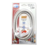 물아낌 메탈호스 1.5M 2개(+하늘선물 물티슈 10매) : 미미하우스코리아