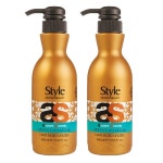바르는 노워시 헤어팩 극손상 모로칸 트리트먼트 머스크, 400ml, 2개 : 스타일아로마테라피