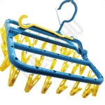 빨래집게걸이 속옷집게건조걸이 접이식 미니 : THE사슈