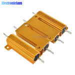알루미늄 전원 금속 쉘 케이스 권선 저항 5 0 1R 5R 1 2R 8R 10R 20R 100R 1K ohm 50W : 분당플렉스17