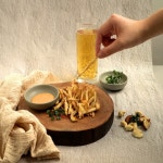 달인이 구운 맥주안주 호프집 바삭 먹태 구이 5팩 200g(마요소스 포함) : 먹태의달인