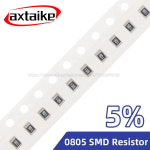5 0805 SMD 저항기 0R 10M 1/8W 1 10 15 22 47 51 100 200 330 470 510 옴 1K 2 2K 10K 100K 1R 10R 100R 220R : 분당플렉스17