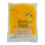 월곡 꼬마김밥 단무지 1.6kg(고형량) 업소용 대용량 두께6mm길이14cm : 금방식품공장