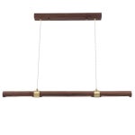 원목 일자조명 식탁 샹들리에 펜던트 간접조명 무드등 80CM+전체스펙트럼3색디밍 : 마일웨이