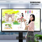 삼성전자 전자칠판 WA75D 안드로이드 13 구글 유튜브 LH75WADWLGCXKR+이동식 스탠드 [삼성무료설치] : 삼성온라인닷컴