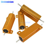 알루미늄 전원 금속 쉘 케이스 권선 저항 5 0 1R 5R 1 2R 8R 10R 20R 100R 1K ohm 50W : 분당플렉스17
