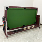 그린 다이 책상 포켓볼 파란 실내 다기능 당구대 당구 홈파티 포켓볼다이 5피트 접이식 5 1.8m 오토백 오리지널 : 가돈스토어