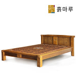 흙마루 황토침대 퀸 침실가구 온돌 침대설치 좌우분리 Q1022W : 흙마루 건강침대