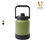 캐나다 아소부 스테인레스 보온 보냉 캠핑 아웃도어 마이티 워터저그 2L, 카키 : asobu다이렉트몰