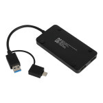 노트북 USB TO HDMI 확장 외장 그래픽 카드 듀얼 트리플 모니터 : 위드잇