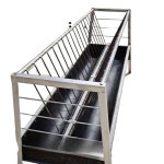 염소 사료 급여기 닭장 축사 먹이 사육 농장 사료통 길이 목장 건초 길이 2m : lix mall