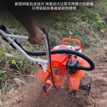 가는 기계 소형 나이프 관리기 동력 본품 4륜 농장 마이크로 단일 로타리 충전식 파쟁기 1 2단 경운기 6마력 +송토륜 : 타밈스토어