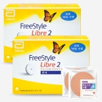 연속혈당측정기 관리 프리스타일 리브레2 2세트+패치 4매+알콜솜 8매 연속 혈당 시스템 : 주식회사 필즈